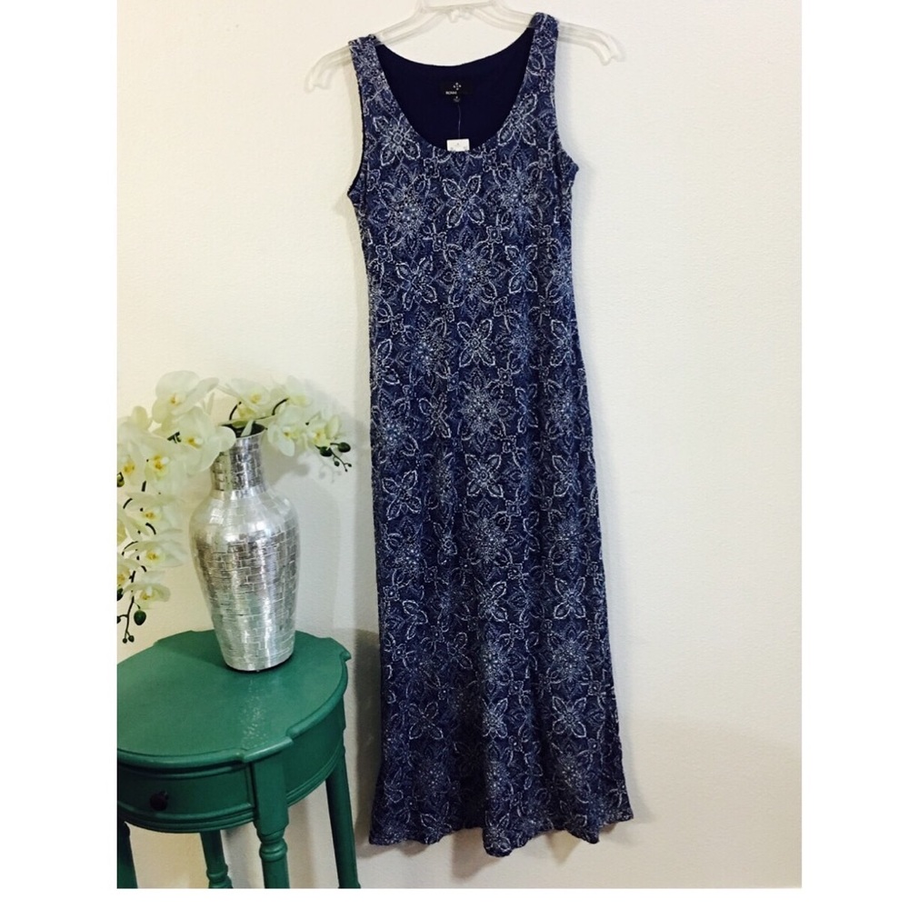 Ronni Nicole Maxi Floral Dress - size 6